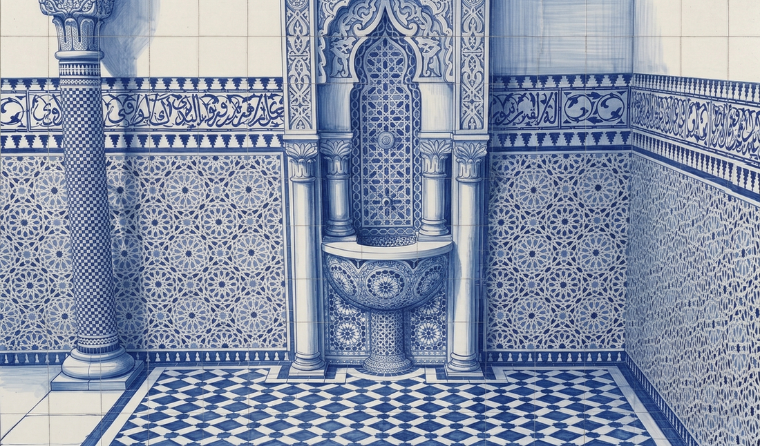 Geometrischen Azulejos: Vom maurischen Mosaik zur urbanen Eleganz