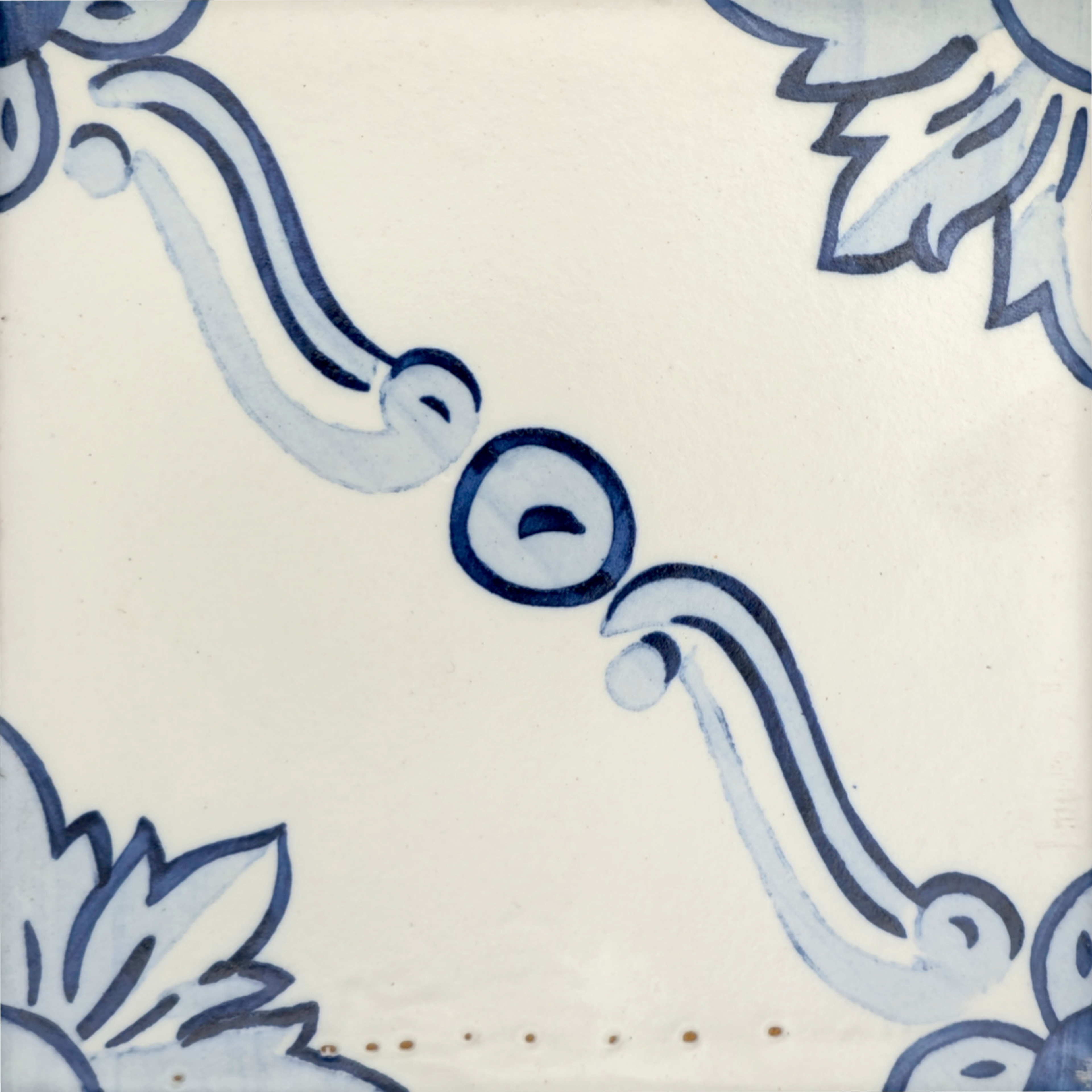 Azulejo-Wandbild “Blütengirlande"