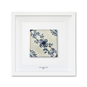 Tableau mural en azulejo « Rinceaux floraux »