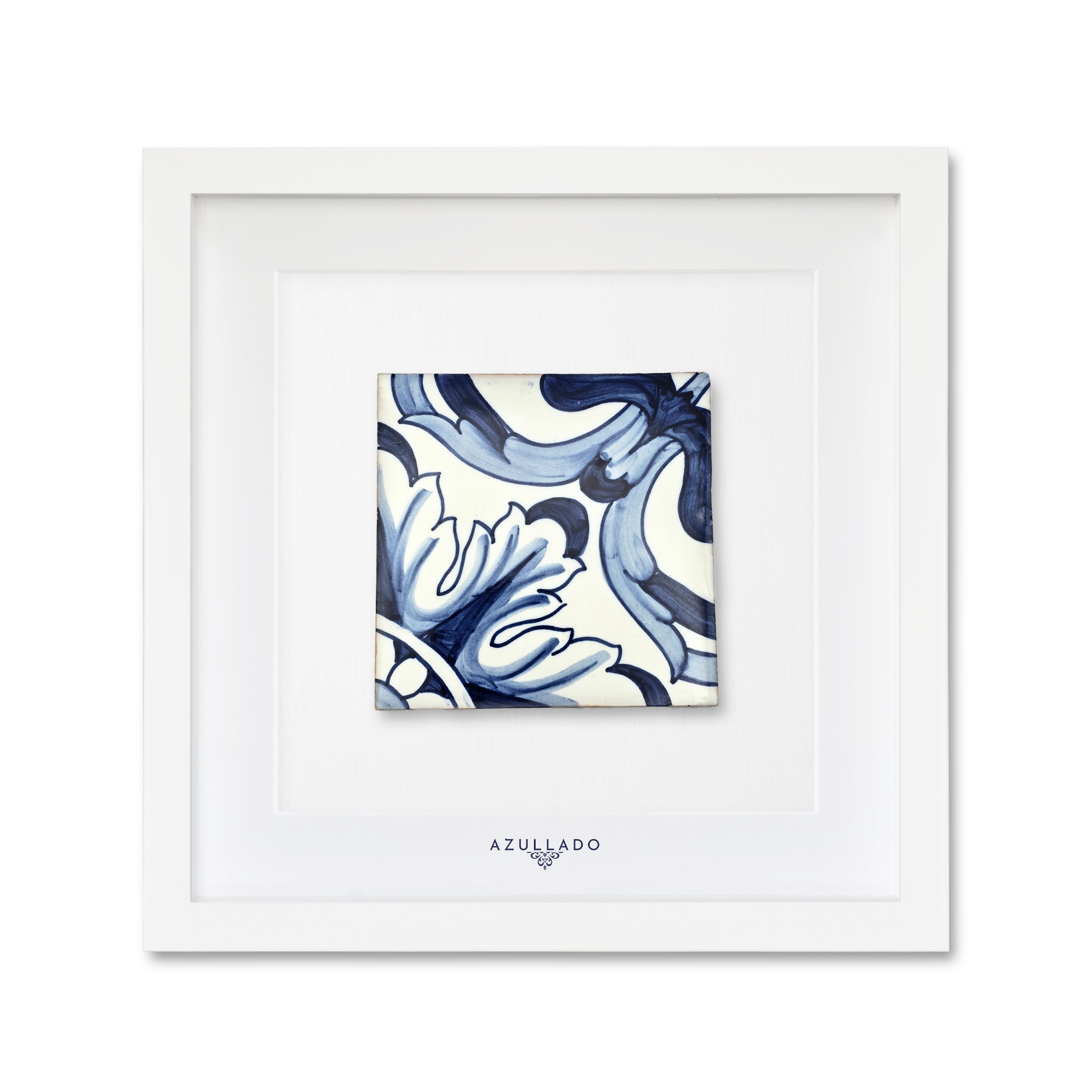 Azulejo-Wandbild “Große Blüte"