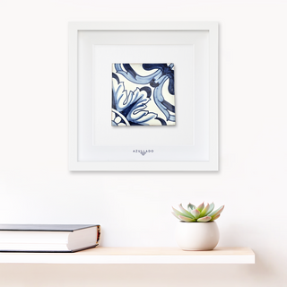 Azulejo-Wandbild “Große Blüte"