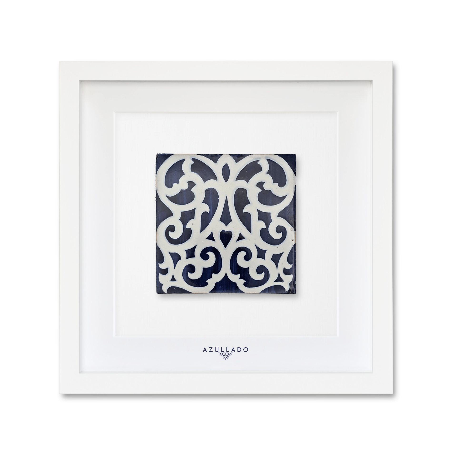 Azulejo-Wandbild „Zentrales Herz“