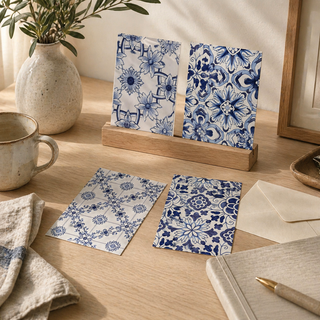 Azulejo-Postkarten-Set „Coimbra“