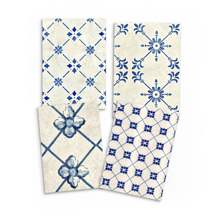 Azulejo-Postkarten-Set „Braga“