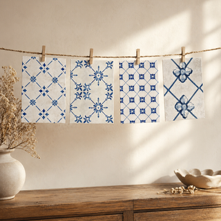 Azulejo-Postkarten-Set „Braga“